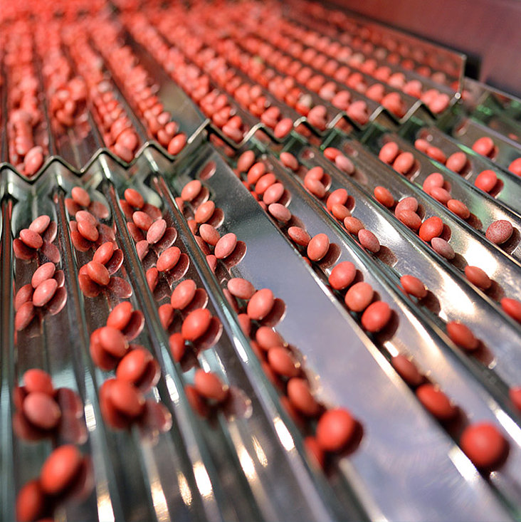 Herstellung, Produktion von Pillen, Tabletten - Pharma